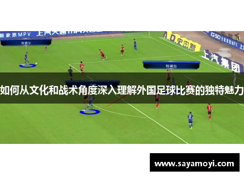 如何从文化和战术角度深入理解外国足球比赛的独特魅力